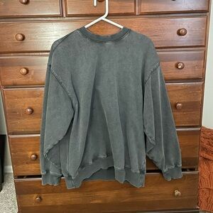 Skims washed black/grey crewneck sweatshirt, size small